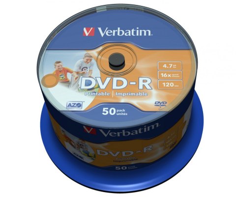 DVD-R 16x 4.7GB 50P CB PRINTABLE 43533 DVD-R 16x 4.7GB 50P CB PRINTABLE 43533
