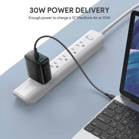 PA-D1 ładowarka sieciowa 2xUSB Power Delivery (1xUSB A+1xUSB C) 5.4A 30W Dynamic Detect PA-D1 ładowarka sieciowa 2xUSB Power Delivery (1xUSB A+1xUSB C) 5.4A 30W Dynamic Detect