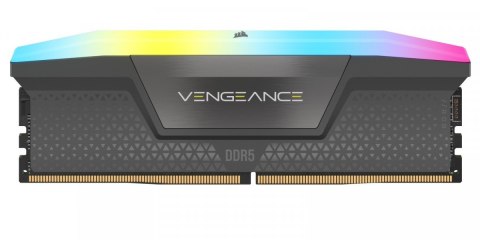 Pamięć DDR5 Vengeance RGB 32GB/6400 (2*16GB) CL36 AMD EXPO & Intel XMP Pamięć DDR5 Vengeance RGB 32GB/6400 (2*16GB) CL36 AMD EXPO & Intel XMP