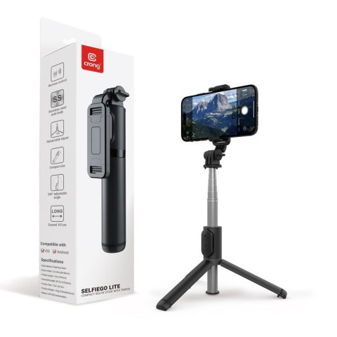 SelfieGo Kompaktowy selfie stick Bluetooth tripod (20-101cm) SelfieGo Kompaktowy selfie stick Bluetooth tripod (20-101cm)