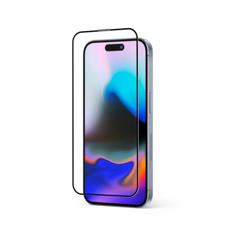 Szkło ochronne Anti-Bacterial 3D Armour Glass - hartowane 9H Full Glue do iPhone 16 Pro + ramka instalacyjna Szkło ochronne Anti-Bacterial 3D Armour Glass - hartowane 9H Full Glue do iPhone 16 Pro + ramka instalacyjna