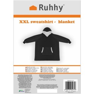 Bluza XXL - koc czarny Ruhhy 24403 Ruhhy