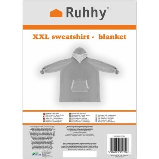 Bluza XXL - koc szary Ruhhy 24402 Ruhhy