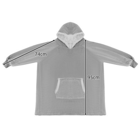 Bluza XXL - koc szary Ruhhy 24402 Ruhhy