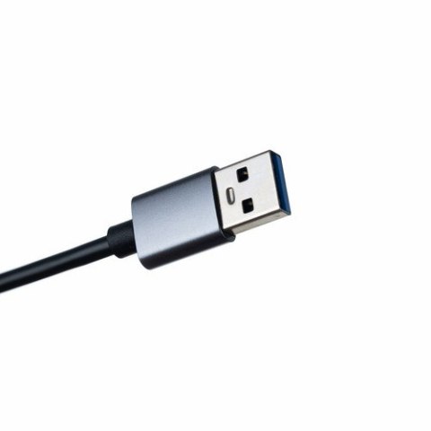 HUB USB- 1 port 3.2 + 6 portów 2.0 Izoxis 24374 Iso Trade