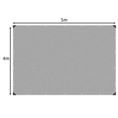Plandeka 4x5m Gardlov 24653 Iso Trade