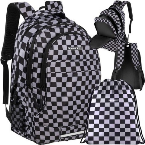 Plecak 22L - szachownica Kruzzel 24530 Kruzzel Plecak 22L - szachownica Kruzzel 24530 Kruzzel