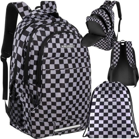 Plecak 30L - szachownica Kruzzel 24531 Kruzzel Plecak 30L - szachownica Kruzzel 24531 Kruzzel