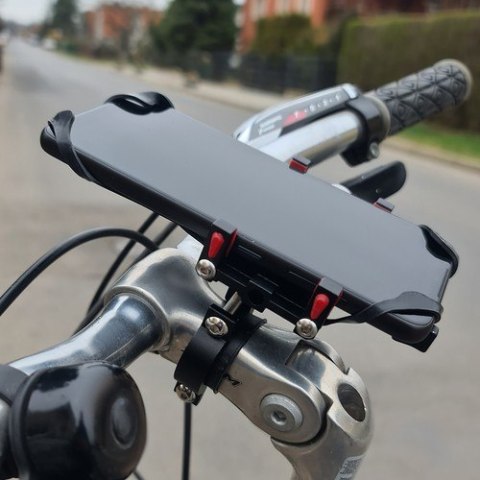 Uchwyt rowerowy na telefon z gumką U24907 Trizand Uchwyt rowerowy na telefon z gumką U24907 Trizand