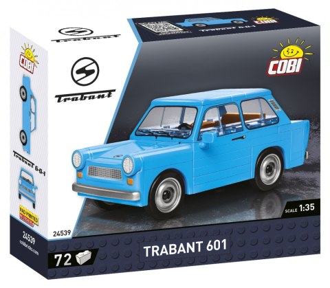 Klocki 72 elementów Trabant 601 Klocki 72 elementów Trabant 601