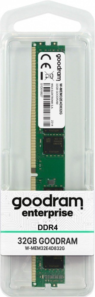 Pamięć serwerowa DDR4 32GB/3200(1*32) ECC DRx8 VLP Pamięć serwerowa DDR4 32GB/3200(1*32) ECC DRx8 VLP