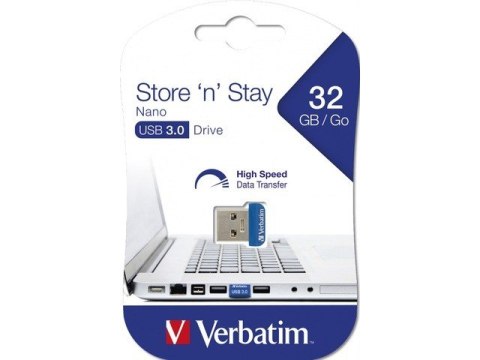 Pendrive 32GB Nano Store USB 3.0 Pendrive 32GB Nano Store USB 3.0