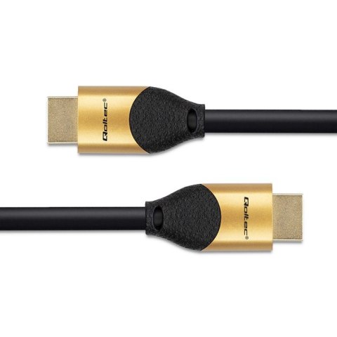 Kabel HDMI v2.1 Ultra High Speed 8K | 60Hz | 26AWG | 5m Złoty Kabel HDMI v2.1 Ultra High Speed 8K | 60Hz | 26AWG | 5m Złoty