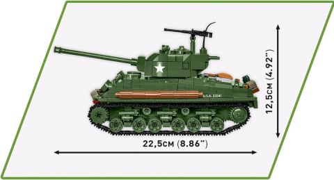 Klocki Sherman M4A2E8 865 klocków Klocki Sherman M4A2E8 865 klocków