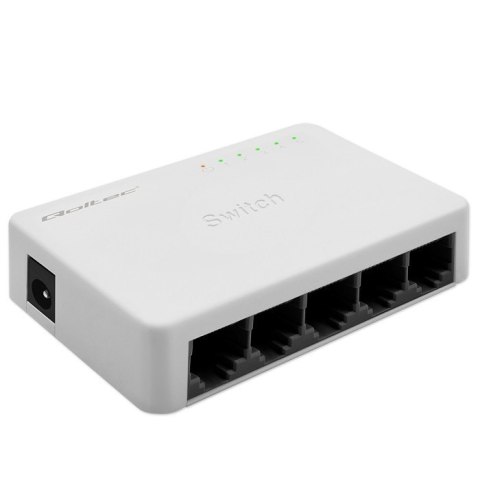 SWITCH przełącznik sieciowy 5 x port RJ45 | 100Mbps | Fast Ethernet| LAN SWITCH przełącznik sieciowy 5 x port RJ45 | 100Mbps | Fast Ethernet| LAN