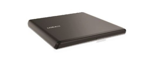 Nagrywarka zewnętrzna ES1 Ultra-slim DVD USB czarna Nagrywarka zewnętrzna ES1 Ultra-slim DVD USB czarna