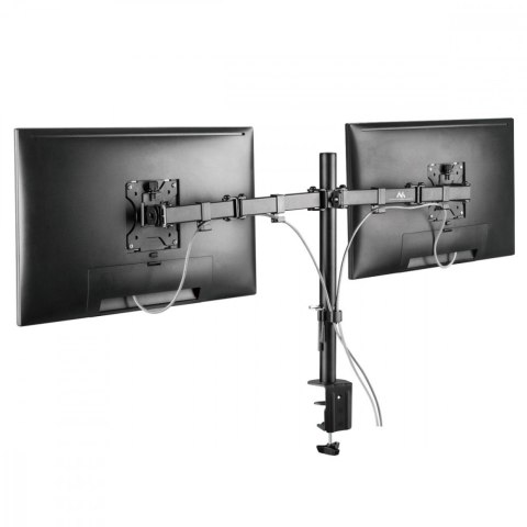 Uchwyt biurkowy na 2 monitory LCD MC-884 17-32 cale 2x8kg (max 16kg) vesa 75x75 oraz 100x100 Uchwyt biurkowy na 2 monitory LCD MC-884 17-32 cale 2x8kg (max 16kg) vesa 75x75 oraz 100x100