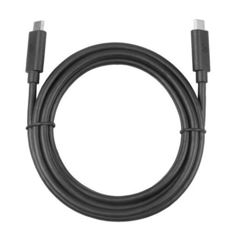 Kabel USB C-USB C 2m 60W 5Gbps USB 3.1 czarny Kabel USB C-USB C 2m 60W 5Gbps USB 3.1 czarny