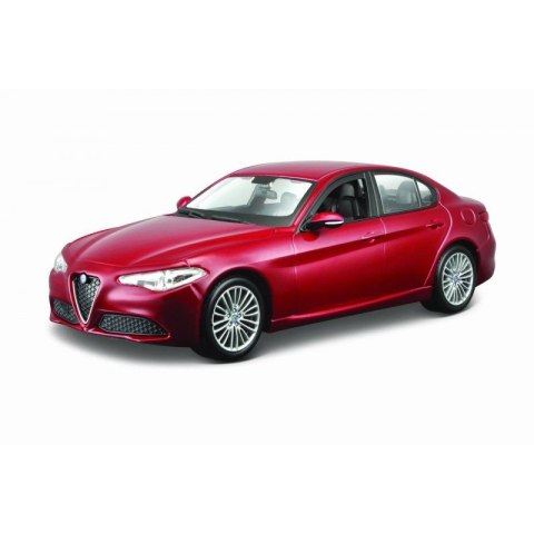 Model metalowy Alfa Romeo Giulia 2016 Czerwony 1/24 Model metalowy Alfa Romeo Giulia 2016 Czerwony 1/24