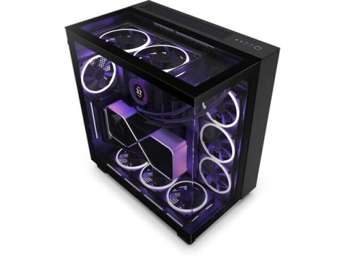 Obudowa H9 Elite z oknem Czarna Obudowa H9 Elite z oknem Czarna