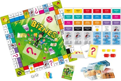 GRA Biznes Europa gra planszowa GRA Biznes Europa gra planszowa