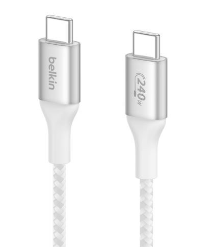 Kabel BoostCharge USB-C/USB-C 240W 2m biały Kabel BoostCharge USB-C/USB-C 240W 2m biały