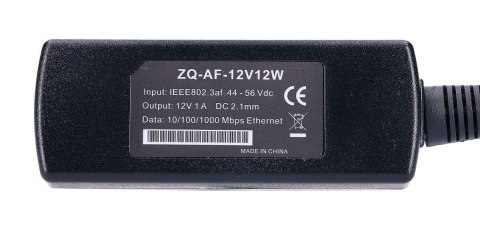 Konwerter DC- DC 48V-12V 1A Gigabit PoE Konwerter DC- DC 48V-12V 1A Gigabit PoE