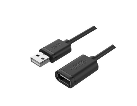 Przedłużacz USB 2.0 AM-AF; 5m, Y-C418GBK Przedłużacz USB 2.0 AM-AF; 5m, Y-C418GBK