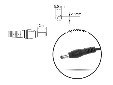 Ładowarka/zasilacz 19v 4.22a (5.5x2.5) - Fujitsu 80W Ładowarka/zasilacz 19v 4.22a (5.5x2.5) - Fujitsu 80W