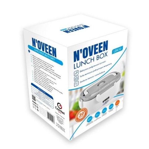 Podgrzewany pojemnik na żywność Lunch Box LB410 Szary Podgrzewany pojemnik na żywność Lunch Box LB410 Szary