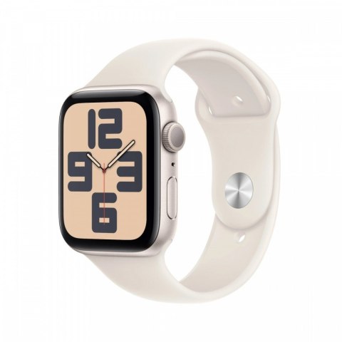 Watch SE GPS, koperta 40 mm z aluminium w kolorze księżycowej poświaty z paskiem sportowym w kolorze księżycowej poświaty - rozm Watch SE GPS, koperta 40 mm z aluminium w kolorze księżycowej poświaty z paskiem sportowym w kolorze księżycowej poświaty - rozm