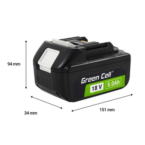 Bateria do Makita LXT 18V 5Ah zamiennik BL1850 Bateria do Makita LXT 18V 5Ah zamiennik BL1850
