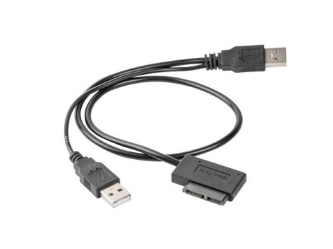 Adapter USB(M)+Power -> SATA Slim SSD (na kablu) Adapter USB(M)+Power -> SATA Slim SSD (na kablu)