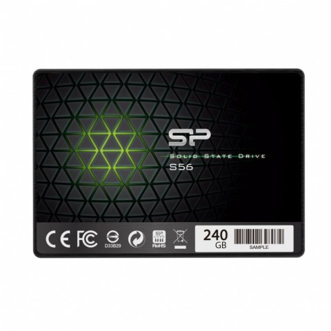 Dysk SSD Slim S56 240GB 2,5" SATA3 460/450MB/s 7mm Dysk SSD Slim S56 240GB 2,5" SATA3 460/450MB/s 7mm