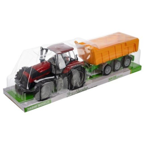 Farma- traktor z przyczepą 24711 Kruzzel Farma- traktor z przyczepą 24711 Kruzzel