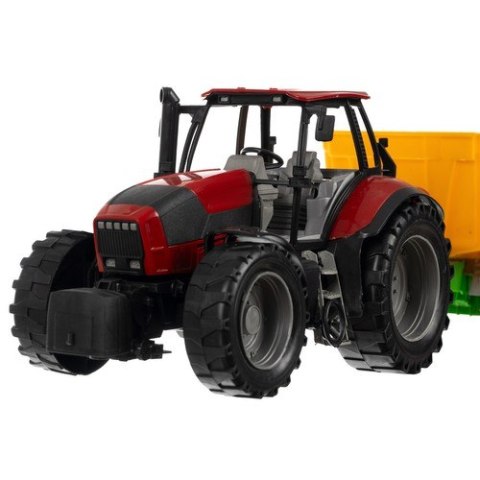 Farma- traktor z przyczepą 24711 Kruzzel Farma- traktor z przyczepą 24711 Kruzzel