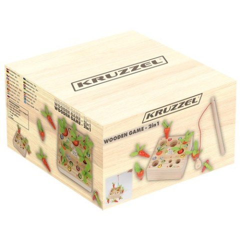 Gra drewniana - 2w1 Kruzzel 24745 Kruzzel Gra drewniana - 2w1 Kruzzel 24745 Kruzzel