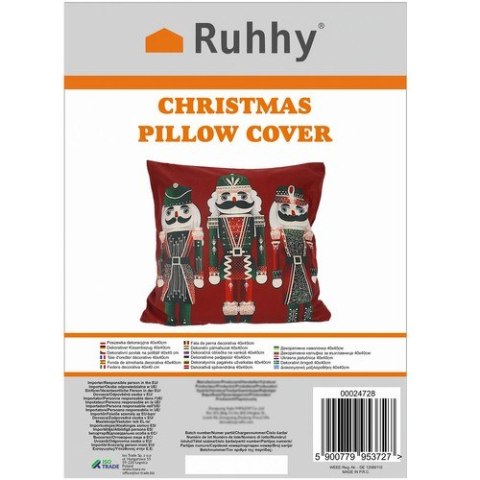 Poszewka dekoracyjna 40x40cm Ruhhy 24728 Ruhhy