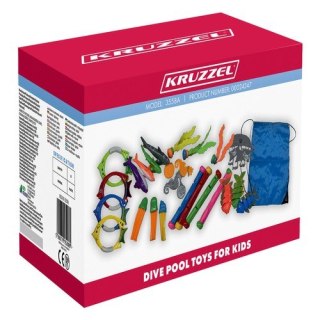 Zestaw do nurkowania- zabawki 24247 Kruzzel