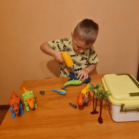 Zestaw konstrukcyjny - dinozaury 24723 Kruzzel