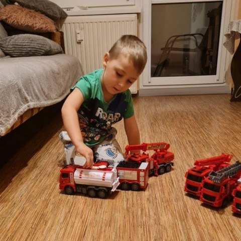 Zestaw samochodów - straż pożarna Kruzzel 24631 Kruzzel Zestaw samochodów - straż pożarna Kruzzel 24631 Kruzzel
