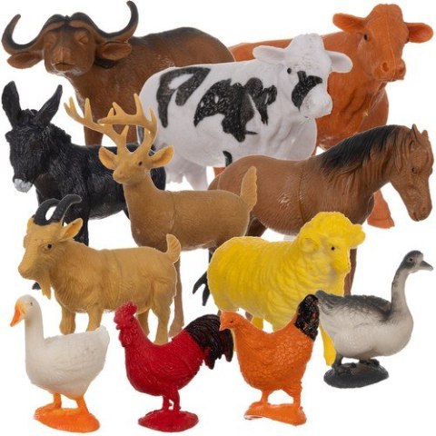 Zwierzęta gospodarskie - zestaw figurek Kruzzel Kruzzel Zwierzęta gospodarskie - zestaw figurek Kruzzel Kruzzel