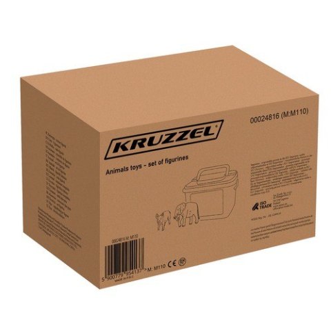 Zwierzęta - zestaw figurek Kruzzel 24816 Kruzzel Zwierzęta - zestaw figurek Kruzzel 24816 Kruzzel