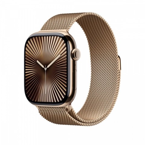 Bransoleta mediolańska w kolorze złotym do koperty 46 mm - rozmiar M/L Bransoleta mediolańska w kolorze złotym do koperty 46 mm - rozmiar M/L