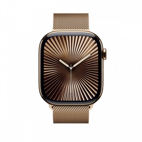 Bransoleta mediolańska w kolorze złotym do koperty 46 mm - rozmiar M/L Bransoleta mediolańska w kolorze złotym do koperty 46 mm - rozmiar M/L