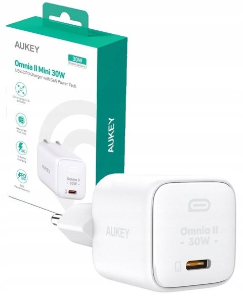 Ładowarka sieciowa PA-B1L White Omnia II Mini1xUSB-C PowerDelivery 30W 5A