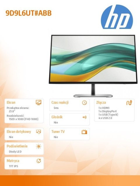 Monitor S5 Pro 524pf FHD MNTR 9D9L6UT#ABB Monitor S5 Pro 524pf FHD MNTR 9D9L6UT#ABB