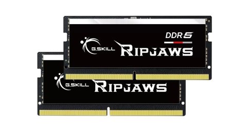 Pamięć SO-DIMM DDR5 32GB (2x16GB) Ripjaws 4800MHz CL40-39 1,1V Pamięć SO-DIMM DDR5 32GB (2x16GB) Ripjaws 4800MHz CL40-39 1,1V