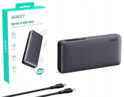 Power Bank PB-Y43 | 20000mAh | 65W | 3xUSB | PD 3.0 QC 3.0 LED PPS Power Bank PB-Y43 | 20000mAh | 65W | 3xUSB | PD 3.0 QC 3.0 LED PPS