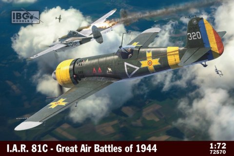 Model plastikowy I.A.R. 81C Great Air Battles of 1944 1/72 Model plastikowy I.A.R. 81C Great Air Battles of 1944 1/72